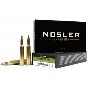 NOSLER 40032 E-tip 7mm Rem Mag 150 Gr E Tip Lead Free 20 Per Box/ 10 Cs