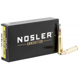 NOSLER 61028 Ballistic Tip 308 Win 150 Gr Spitzer Ballistic Tip Varmint 20 Per Box/ 10 Cs