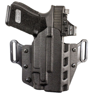 DeSantis Gunhide 195KA6VZ0 Veiled Partner OWB Black Glock 19/23/32/45 Ambidextrous