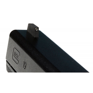 Wilson Combat 668TF245 Vickers Elite Glock Sight Front Sight Serrated\t Green Tritium Front/ Black Parkerized Frame\t Compatible w/Glock 9/40 Cal.