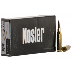 NOSLER 60138 Match Grade Rdf 260 Rem 130 Gr Rdf Hollow Point Boat Tail 20 Per Box/ 10 Cs