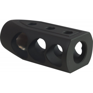 Timber Creek Outdoors 50BEOHBBLC Muzzle Brake Black Cerakote with 49/64-20 tpi Threads for 50 Beowulf AR-Platform