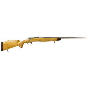 Browning 035332299 X-Bolt White Gold Medallion 6.8 Western 3+1 24in Stainless Steel Octagon Barrel  Engraved Receiver, Grade AAA Maple Stock, Rosewood Fore-End  Grip Cap