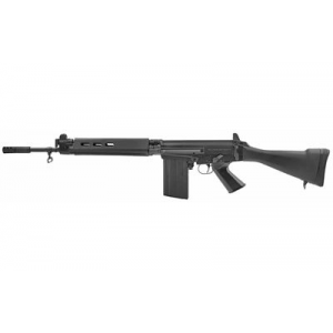 DS Arms SA58 SA5818-BW-A, Bush Warrior, Semi-automatic, 308 Win/762NATO, 18 in Barrel, Black Finish, Fixed Stock