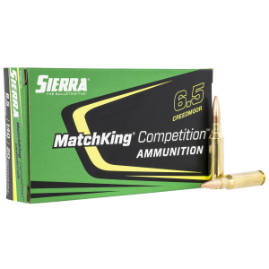 SIERRA A1740--05 Matchking Competition 6.5 Creedmoor 140 Gr SIERRA Matchking Bthp 20 Per Box/ 10 Case
