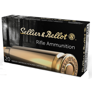 SELLIER & Bellot Sb308b 308win 180gr Full Metal Jacket 20 Per Box/25 Case Centerfire, Rifle Ammunition