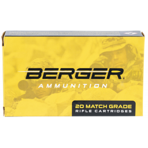 BERGER Bullets 31011 Target Rifle 6.5 Creedmoor 140 Gr Hybrid 20 Per Box/ 10 Cs