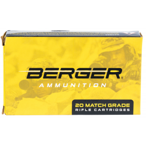 BERGER Bullets 31021 Tactical Rifle 6.5 Creedmoor 130 Gr Hybrid Open Tip Match 20 Per Box/ 10 Cs