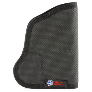 Desantis Gunhide N38BJB2ZO Nemesis Pocket Holster Fits Colt Defender/Officer; Glock 17/19/22/23/31/32/36 Slick Pack Cloth Black