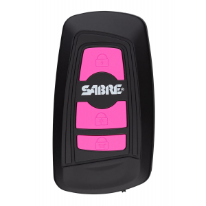 Sabre S1013PK 3-In-1 Stun Gun Safety Tool Pink Polymer 1.15 uC Pain Rating Features Built in Flashlight