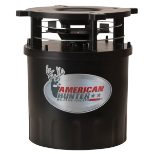 American Hunter 30591 RD-Pro Feeder Kit 24 Programs 1-30 Seconds Duration Black Powder Coated Features Digital Clock Timer & Varmint Guard - American Hunter