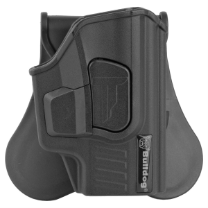 Bulldog Cases Rapid Release Paddle Holster RR-S365, Right Hand, Fits Sig P365 Series, Black Polymer RR-S365
