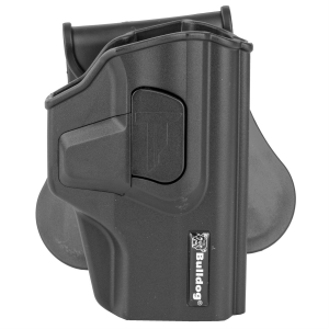 Bulldog Cases Rapid Release Paddle Holster RR-S320, Right Hand, Fits SigP320 Series, Black Polymer RR-S320