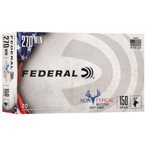 Federal Non-Typical Ammunition 270 Winchester | 270DT150