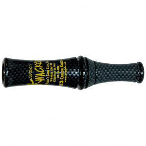 Haydels Carbon Kwacker Mallard Duck Call 2-Reed Carbon Finish CK-2