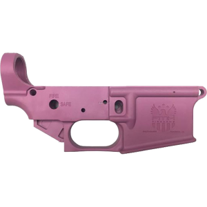 FMK AR-1 Extreme Strip Lower AR-15 Polymer Lower Reciever Pink Raspberry FMKGAR1EPK - Fmk