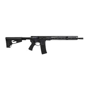 Seekins Precision 0011300073 NX15 223 Wylde Caliber with 16 in Barrel, 30+1 Capacity, Black Oxide Metal Finish, Black 6 Position Collapsible Carbine Stock & Polymer Grip Hand, Rifle