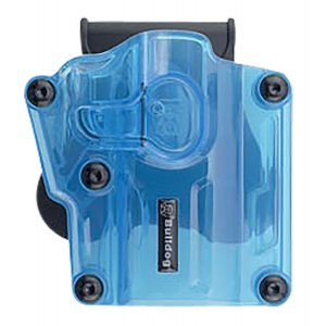Bulldog MX005 Max Multi Fit OWB Transparent Blue Polymer Paddle Mount