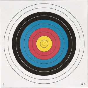 Maple Leaf Target Face FITA 10-Ring 80 cm 12 pk TA-80