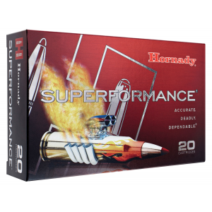 HORNADY 82453 Superformance 444 Marlin 265 Gr Interlock Flat Point 20 Per Box/ 10 Cs