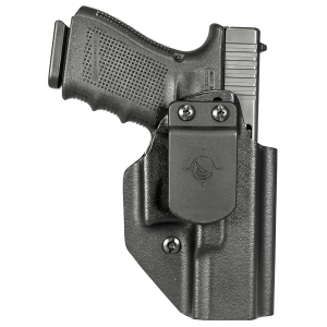 Mission First Tactical HGL19AIWBABL Appendix Holster IWB/OWB Black Polymer Belt Clip Fits Glock 19/23/44 Ambidextrous