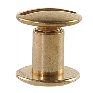 Uncle Mike's 25090 Chicago Screw Brass 24 Per Pack