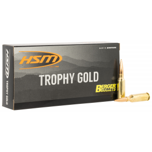  6ARC95VLD Trophy Gold Extended Range 6mm ARC 95 Gr 20 Per Box/ 25 Cs Ammo