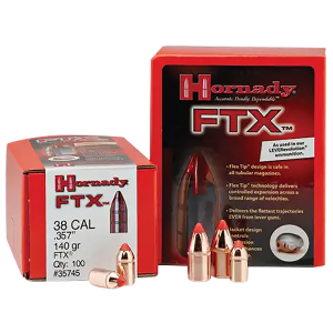 Hornady 45218 FTX 45 Cal .452 225 gr Flex Tip eXpanding 100 Per Box/ 15 Case