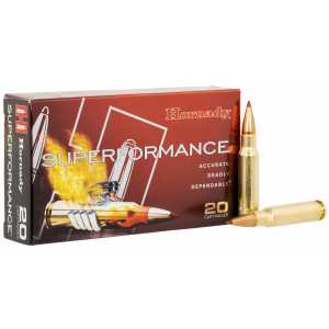 HORNADY 80944 Superformance 308 Win 150 Gr Copper Alloy Expanding 20 Per Box/ 10 Cs
