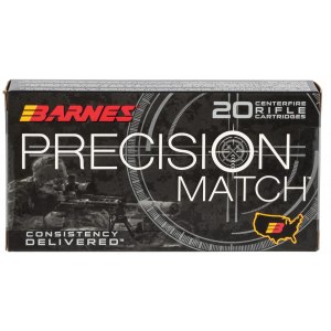 BARNES Bullets 30742 Precision Match 260 Rem 140 Gr Open Tip Match Boat Tail 20 Per Box/ 10 Cs