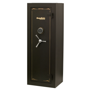 SnapSafe 75010 Modular Safe Titan Access Code/Key Entry Black 9 Gauge Steel Holds 12+ Long Guns