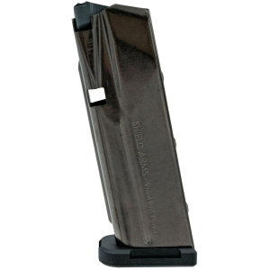 Shield Arms SAS15BLKNGEN3 S15 Magazine Gen 3 15rd For Glock 43X/48\t Black Nickel Steel