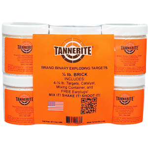 Tannerite 14BR Exploding Target 1/4 lb targets 4 Per Case - Tannerite