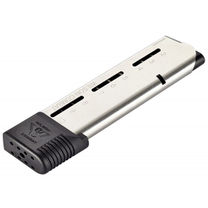 Wilson Combat 50045FS10 1911 Stainless Detachable with Extended Floor Plate 10rd for 45 ACP Wilson Combat 1911 Elite Tactical