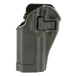 BLACKHAWK CQC SERPA Holster With Belt and Paddle Attachment 410561BK-L, Fits Sig Sauer P250/P320 Full Size and Compact, Left Hand, Black 410561BK-L