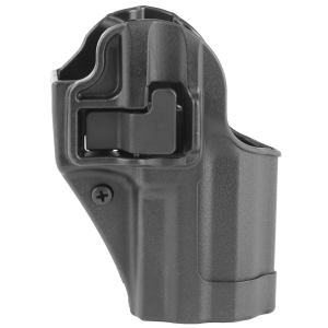 Blackhawk 410517BKR CQC SERPA Belt Holster Right Hand Black HK P30 Belt Loop and Paddle