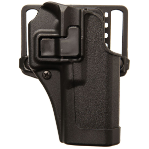 Blackhawk 410530BKR Serpa CQC OWB Size 30 Matte Black Polymer Belt Loop/Paddle Compatible w/Glock 29/30/39 Right Hand