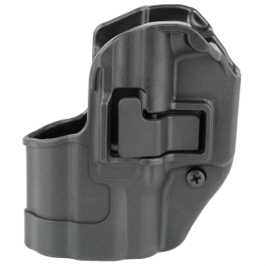 BlackHawk CQC SERPA Holster With Belt and Paddle Attachment, Fits Springfield XD Sub-Compact, Left Hand, Black 410531bk-l