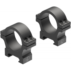 Leupold 180946 Open Range Cross-Slot Matte Black 30mm Low