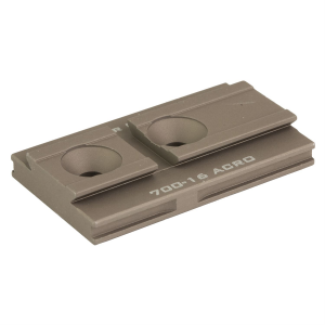 Badger Ordnance C1 12 OClock Top Optical Platform 700-16, Fits Aimpoint Acro, For Use with C1 Arc, Anodized Finish, Tan 700-16