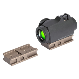 Badger Ordnance Condition One Micro Sight Mount 200-11, For C1 J-Arm Only, Fits Aimpoint T-1/T-2, Anodized, Tan 200-11