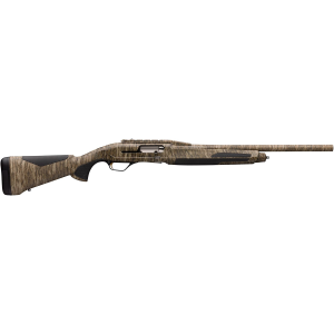 Browning 011745321 Maxus II, Rifled Deer 12 Gauge 3 in 4+1 (2.75 in) 22 in Fully, Rifled Barrel, Mossy Oak Bottomland, Synthetic Furniture w/Overmolded Grip Panels, Weaver Style Scope Mount, Shotgun