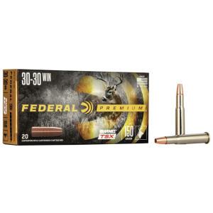 FEDERAL P3030g Premium 30-30win 150gr Barnes Tsx 20 Per Box/10 Case Centerfire, Rifle Ammunition
