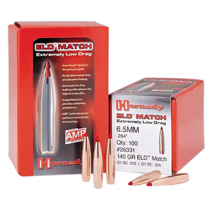 Hornady 28403 ELD Match 7mm .284 162 gr Extremely Low Drag Match 100 Per Box/ 15 Case
