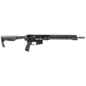 PATRIOT Ordnance Factory 01648 Minuteman Direct Impingement *ca Compliant 5.56x45mm Nato 16.50 In 10+1 Black Hard Coat Anodized 6 Position Mft Stock, Rifle