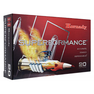 HORNADY 80990 Superformance 308 Win 165 Gr Copper Alloy Expanding 20 Per Box/ 10 Cs