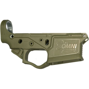 Ati Omni Hybrid Ar15 Stripped Polymer Lower Receiver Green ATIGLOW200BFG - American Tactical Imports