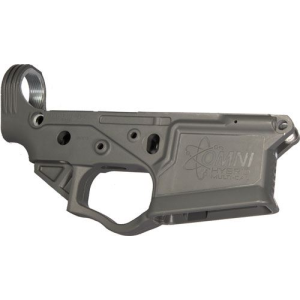 Ati Omni Hybrid Ar15 Stripped Polymer Lower Receiver Grey ATIGLOW200SG - American Tactical Imports
