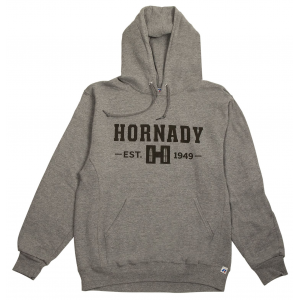 Hornady 99595L Hornady Hoodie Gray Long Sleeve Large