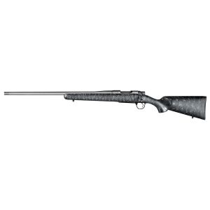 CHRISTENSEN Arms 801-01020-00 Mesa 7mm-08 Rem Caliber With 4+1 Capacity, 22 In Threaded Barrel, Tungsten Gray Cerakote Metal Finish & Black With Gray Webbing Fixed Sporter Stock Left Hand (full Size)